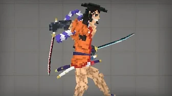 Oden with 2 Sword Style Pack One Piece for melon playground mods