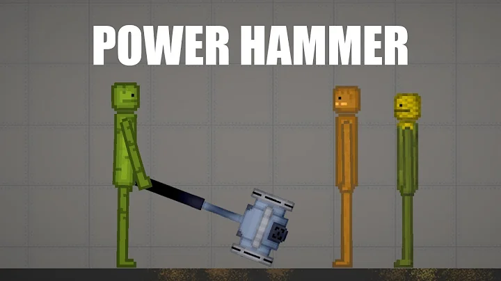 Power Hammer for melon playground mods