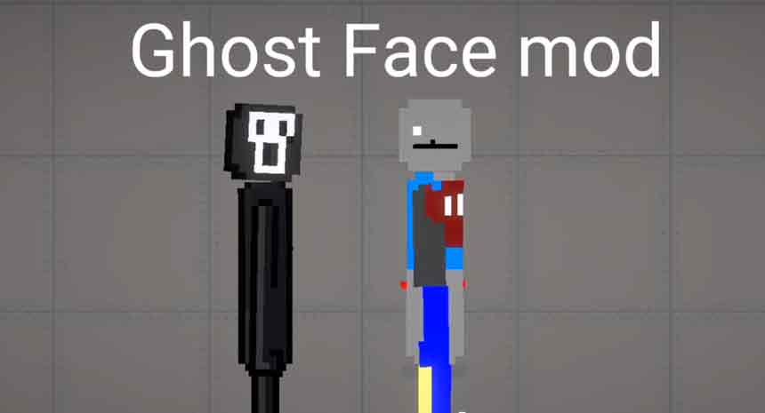 Ghost Face for melon playground mods
