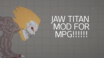 JAW TITAN for melon playground mods