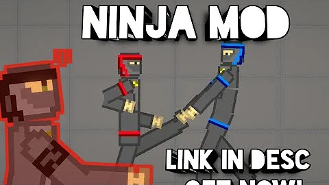 ninja for melon playground mods